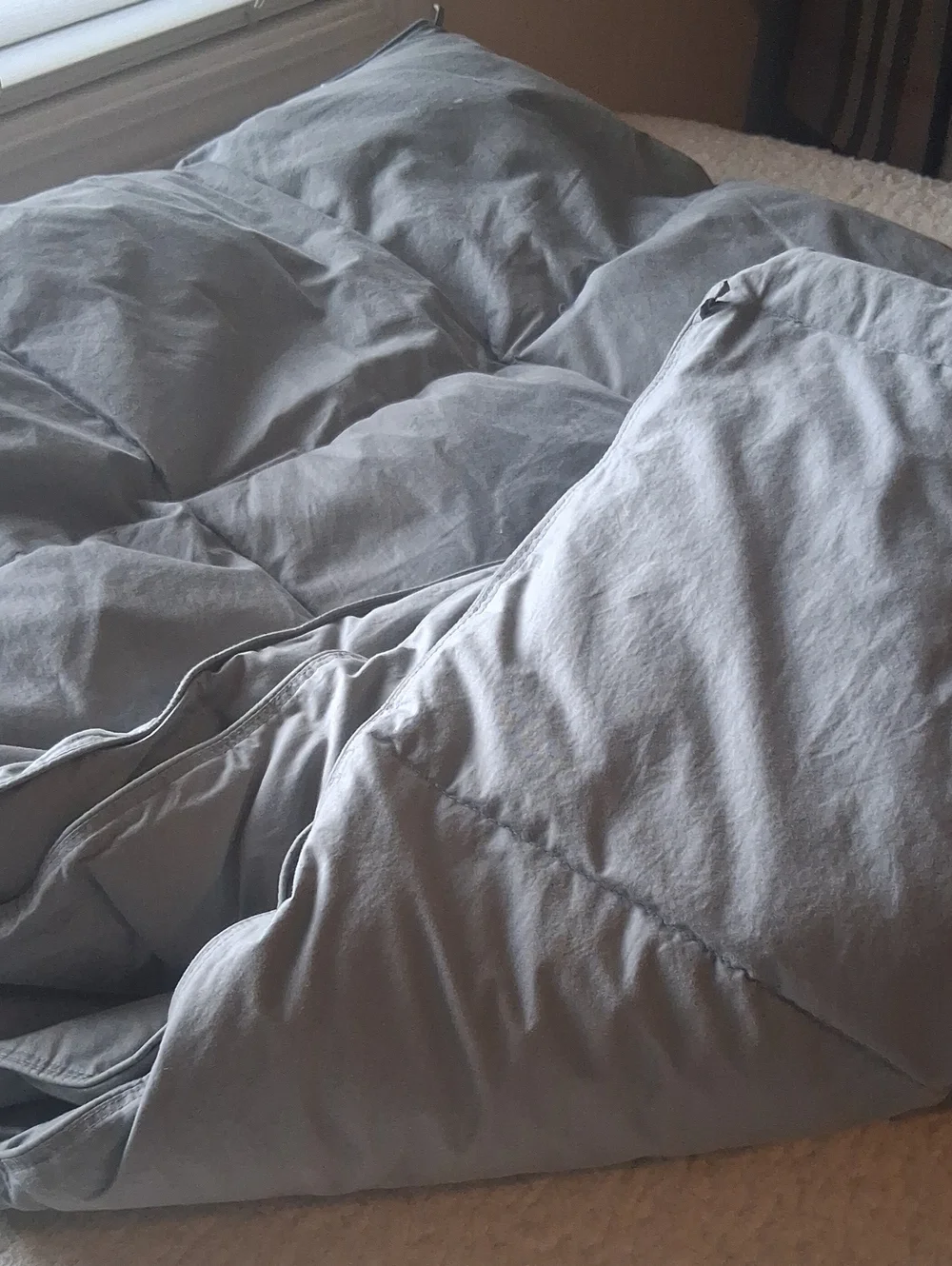 Gray Comforter - Premium Home Bedding